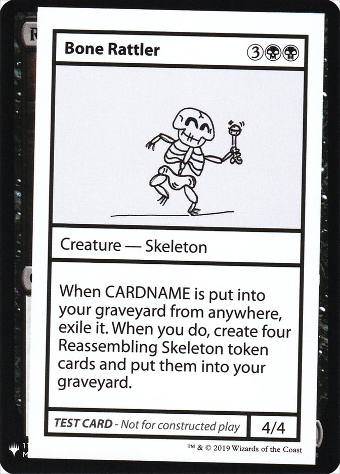 Bone Rattler [Mystery Booster Playtest Cards] | Silver Goblin
