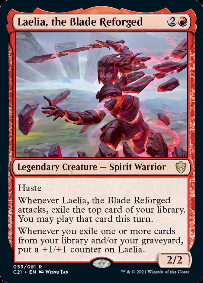 Laelia, the Blade Reforged [Commander 2021] | Silver Goblin