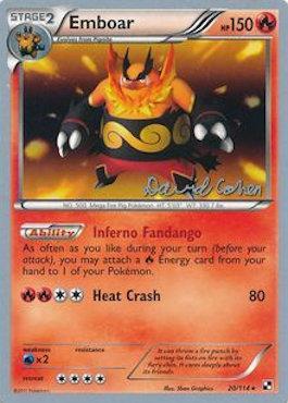 Emboar (20/114) (Twinboar - David Cohen) [World Championships 2011] | Silver Goblin