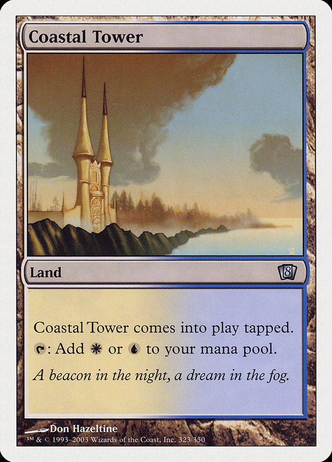 Coastal Tower [Eighth Edition] | Silver Goblin