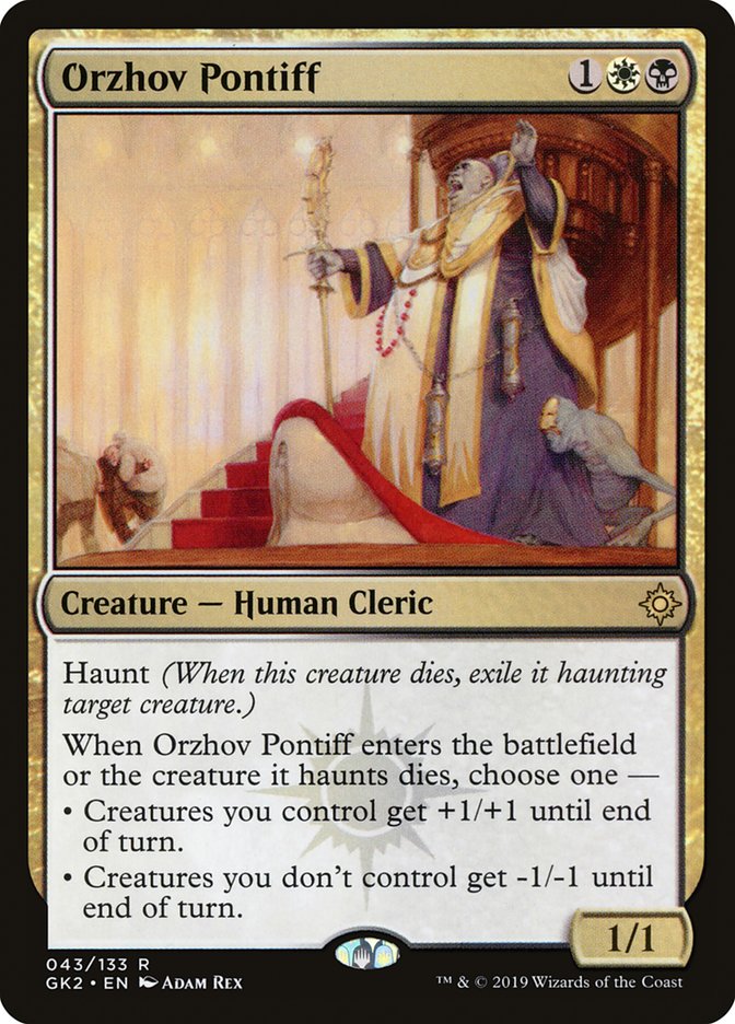 Orzhov Pontiff [Ravnica Allegiance Guild Kit] | Silver Goblin