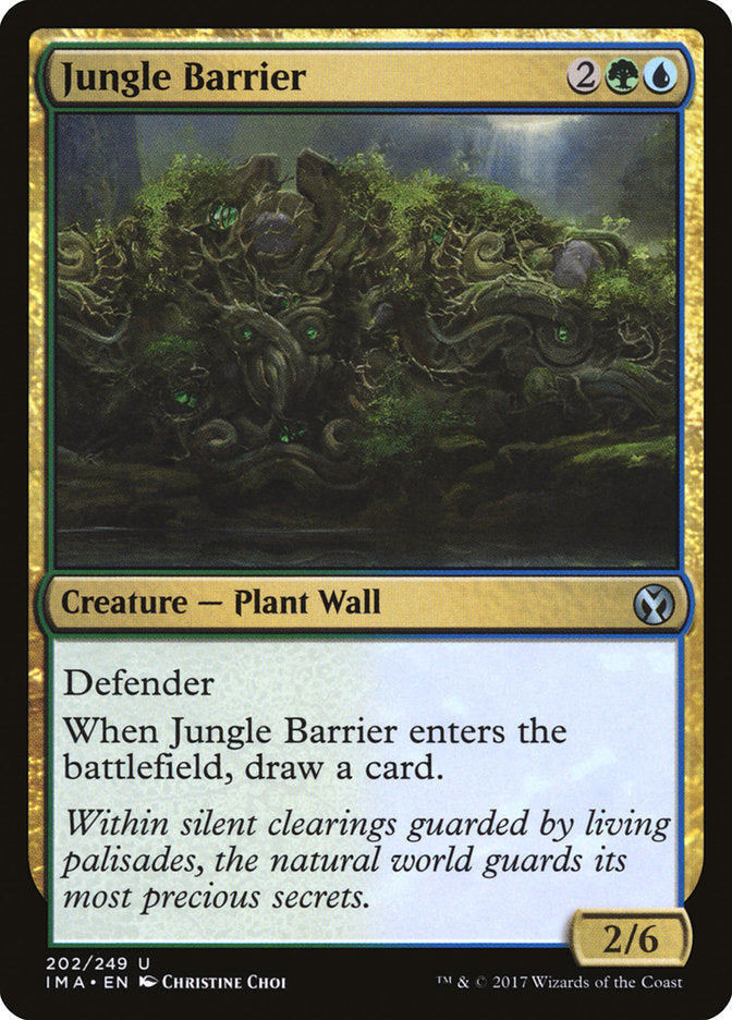 Jungle Barrier [Iconic Masters] | Silver Goblin