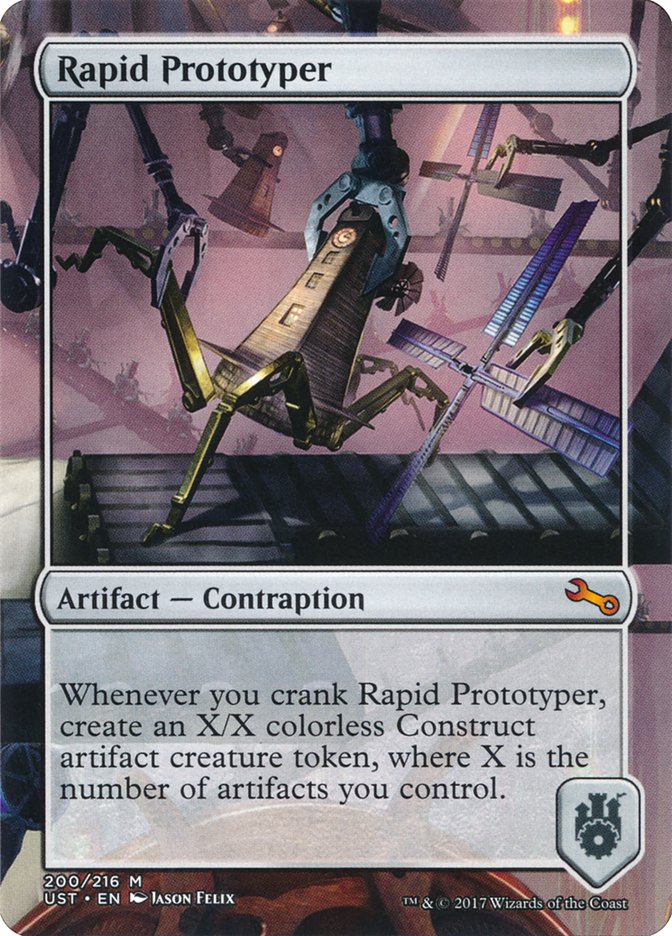 Rapid Prototyper [Unstable] | Silver Goblin