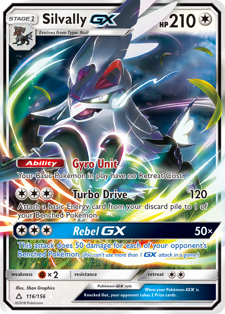 Silvally GX (116/156) [Sun & Moon: Ultra Prism] | Silver Goblin