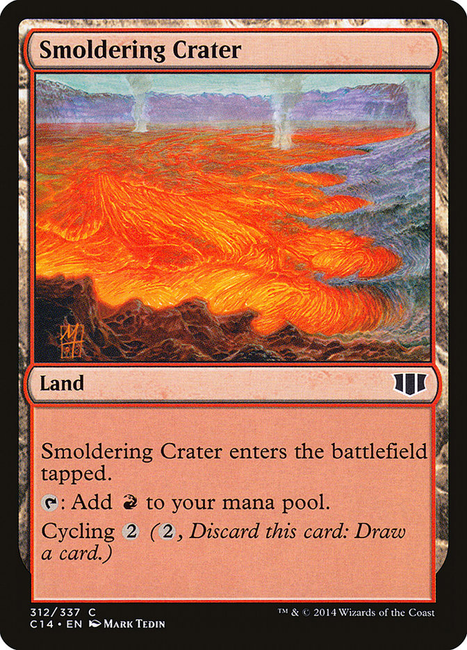 Smoldering Crater [Commander 2014] | Silver Goblin