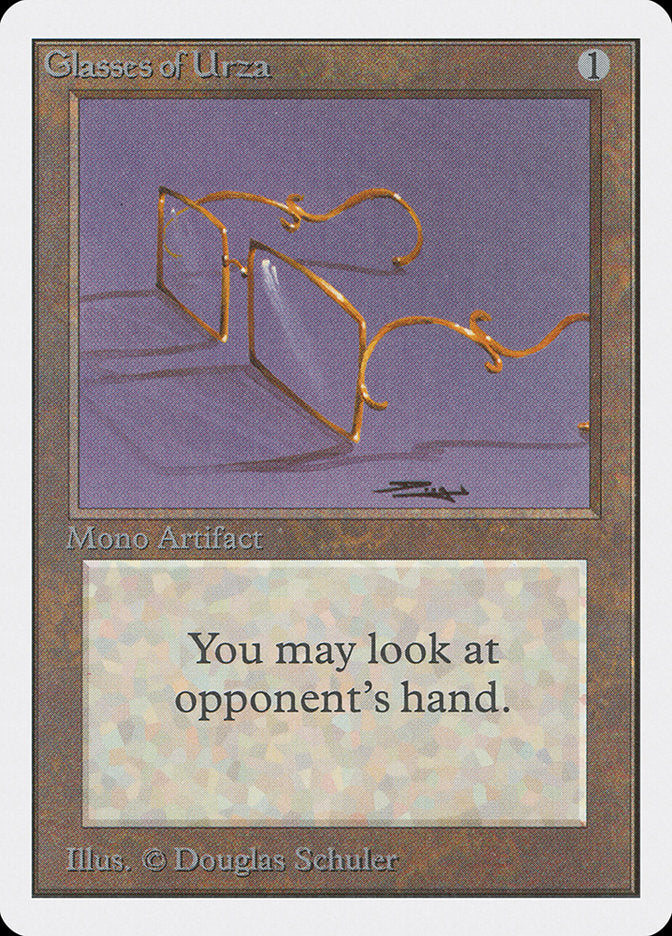 Glasses of Urza [Unlimited Edition] | Silver Goblin