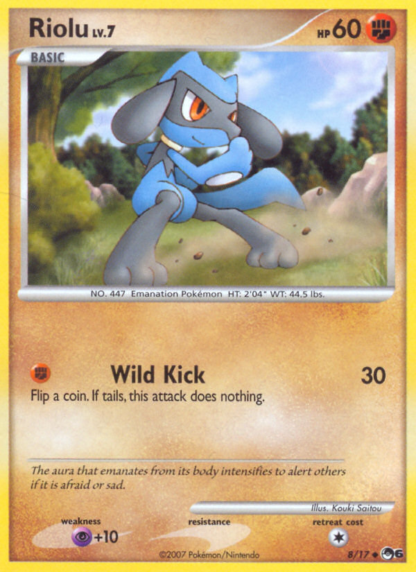 Riolu (8/17) [POP Series 6] | Silver Goblin