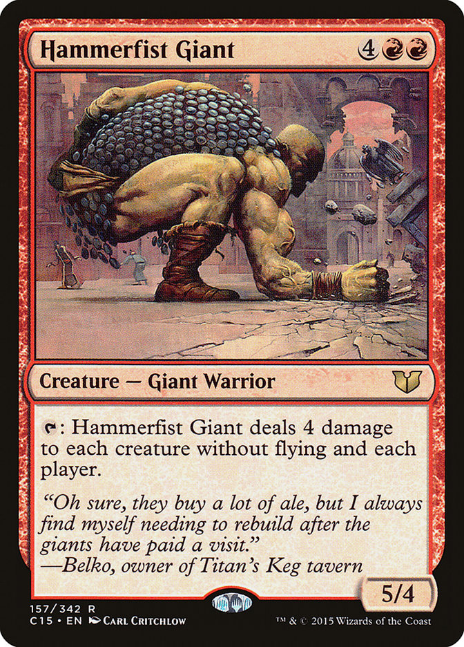 Hammerfist Giant [Commander 2015] | Silver Goblin