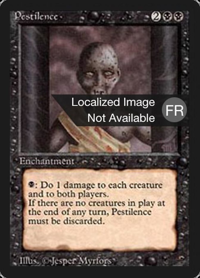 Pestilence [Foreign Black Border] | Silver Goblin