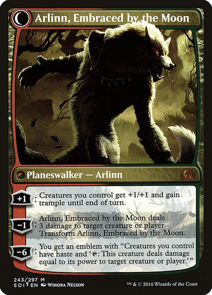 Arlinn Kord // Arlinn, Embraced by the Moon (243s) Foil - Shadows over Innistrad Promos