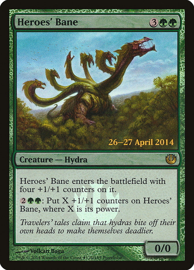 Heroes' Bane [Journey into Nyx Prerelease Promos] | Silver Goblin