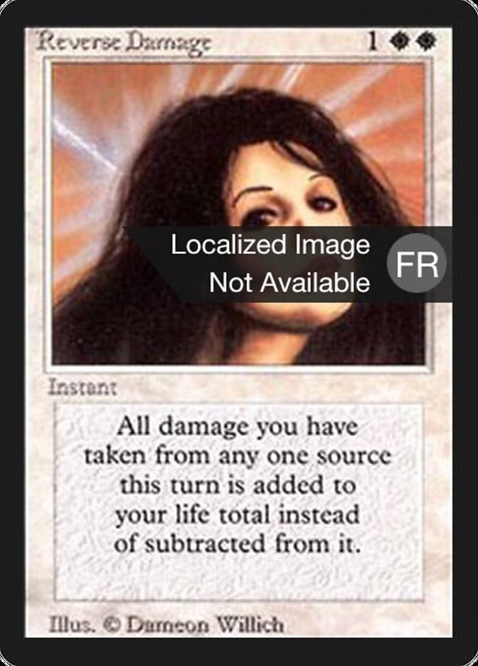 Reverse Damage [Foreign Black Border] | Silver Goblin