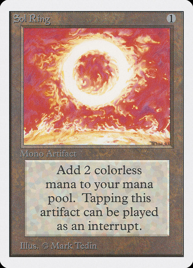 Sol Ring [Unlimited Edition] | Silver Goblin