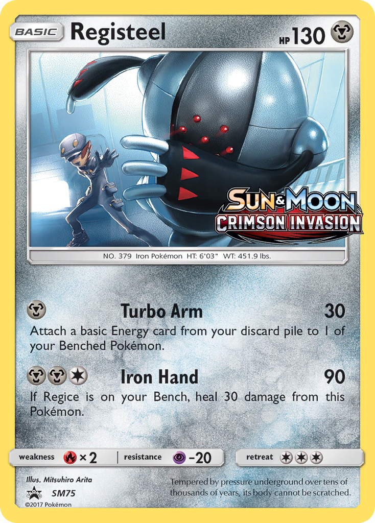 Registeel (SM75) [Sun & Moon: Black Star Promos] | Silver Goblin