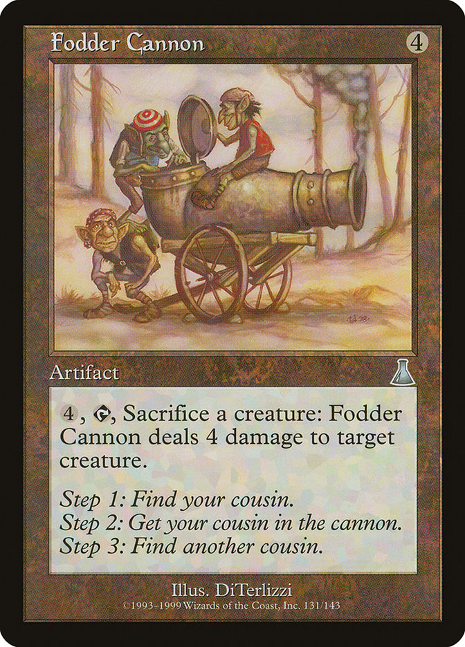 Fodder Cannon [Urza's Destiny] | Silver Goblin
