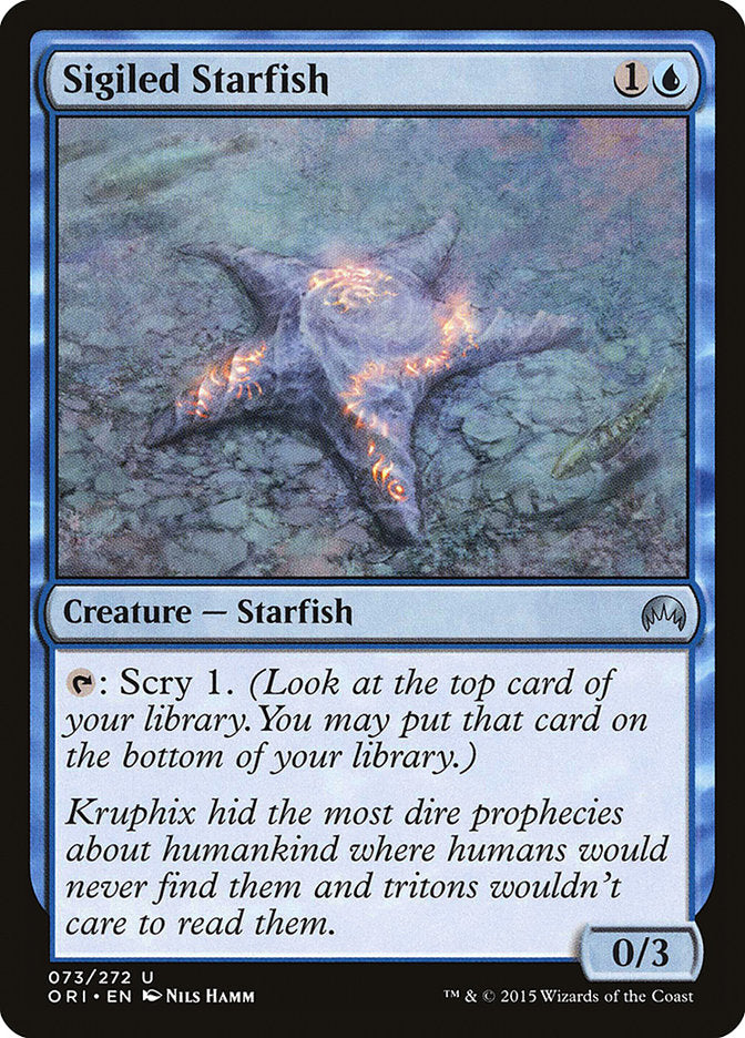 Sigiled Starfish [Magic Origins] | Silver Goblin