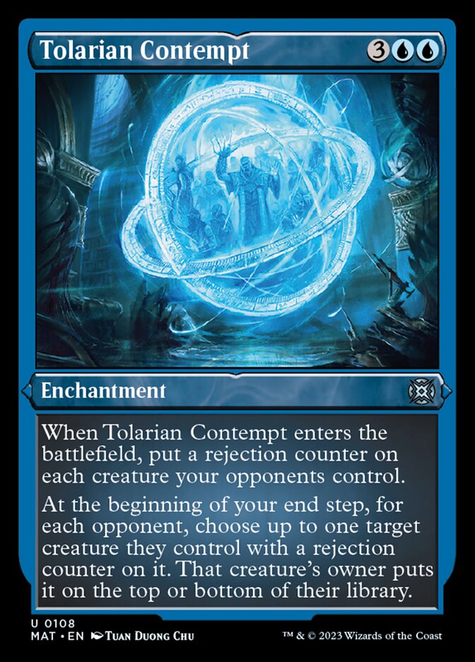 Tolarian Contempt (Foil Etched) [March of the Machine: The Aftermath] | Silver Goblin