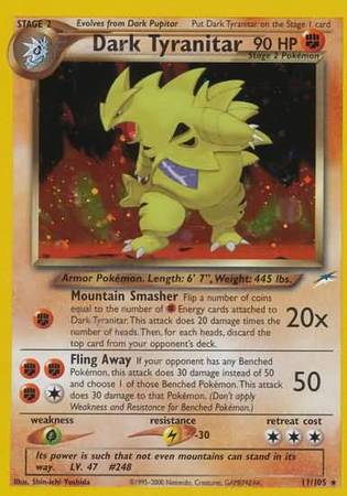 Dark Tyranitar (11/105) [Neo Destiny Unlimited] | Silver Goblin