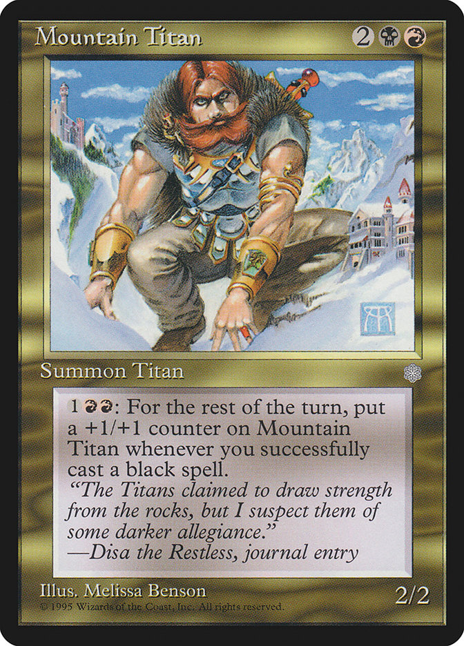 Mountain Titan [Ice Age] | Silver Goblin