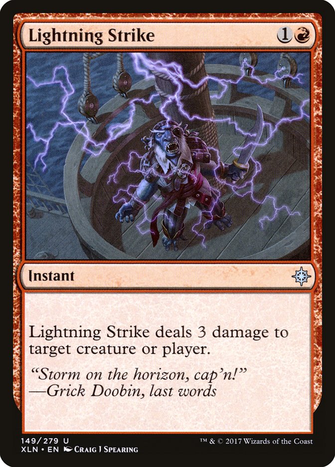 Lightning Strike [Ixalan] | Silver Goblin