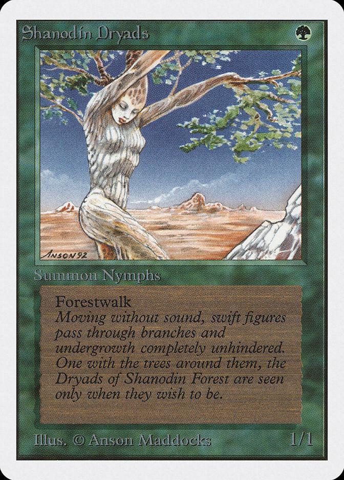 Shanodin Dryads [Unlimited Edition] | Silver Goblin