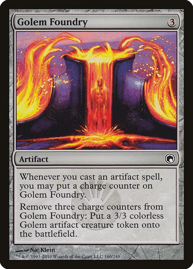 Golem Foundry [Scars of Mirrodin] | Silver Goblin