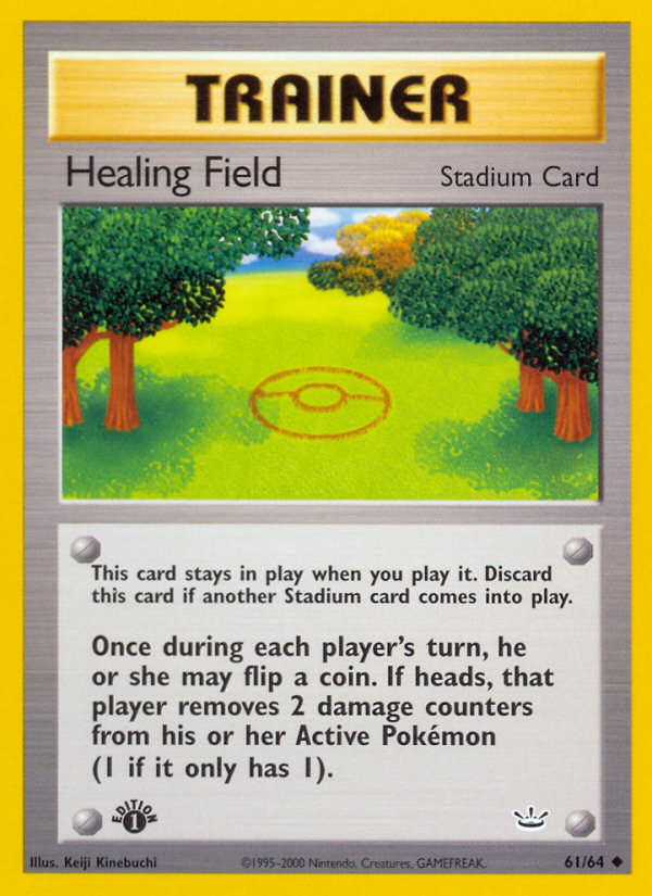 Healing Field (61/64) [Neo Revelation 1st Edition] | Silver Goblin