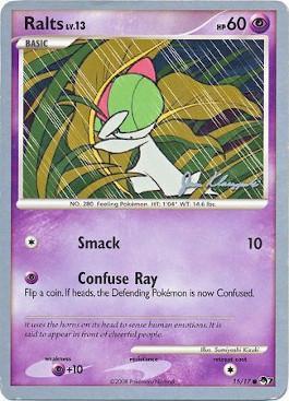 Ralts LV.13 (15/17) (Psychic Lock - Jason Klaczynski) [World Championships 2008] | Silver Goblin