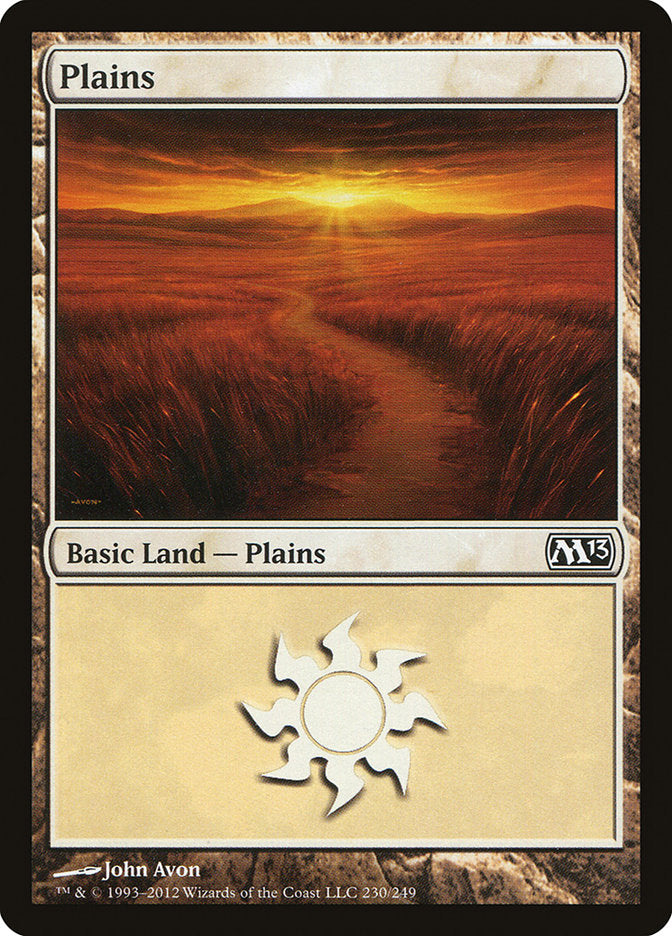 Plains (230) [Magic 2013] | Silver Goblin