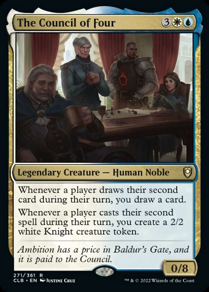 The Council of Four [Commander Legends: Battle for Baldur's Gate] | Silver Goblin