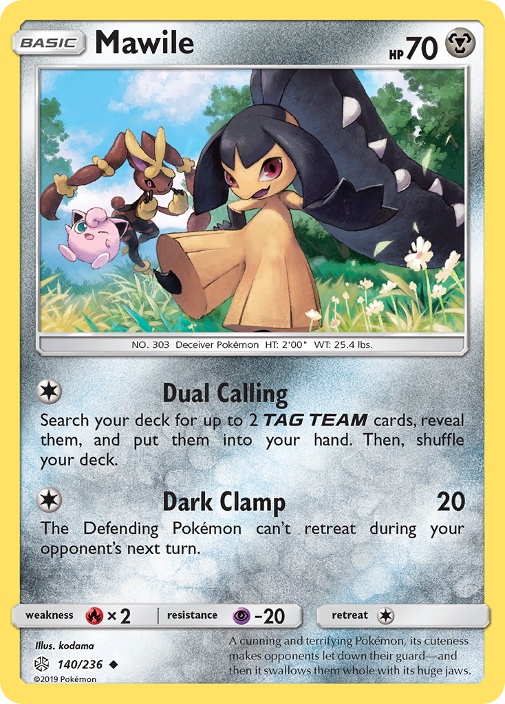 Mawile (140/236) [Sun & Moon: Cosmic Eclipse] | Silver Goblin