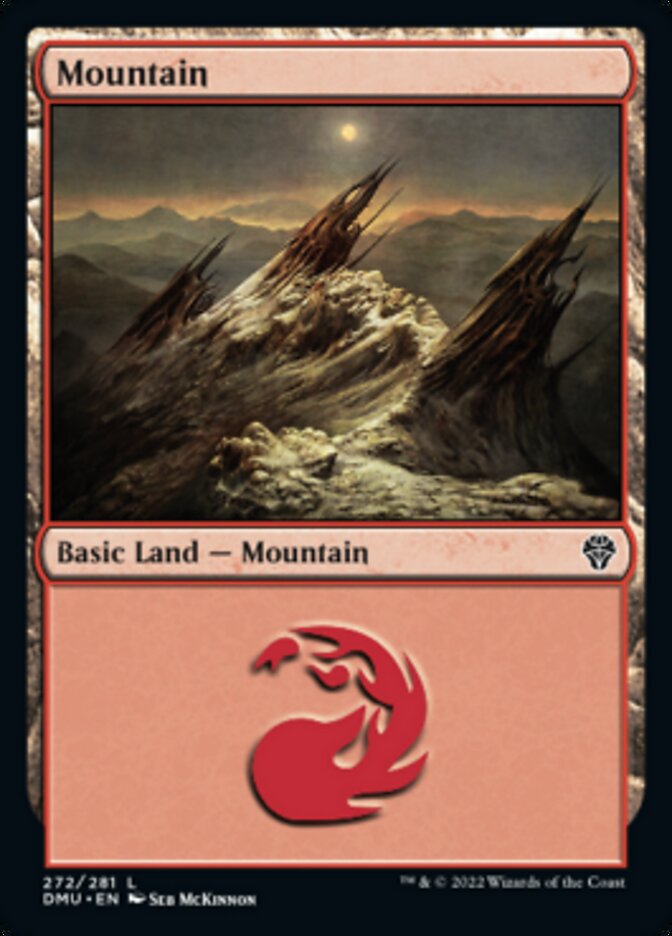 Mountain (272) [Dominaria United] | Silver Goblin