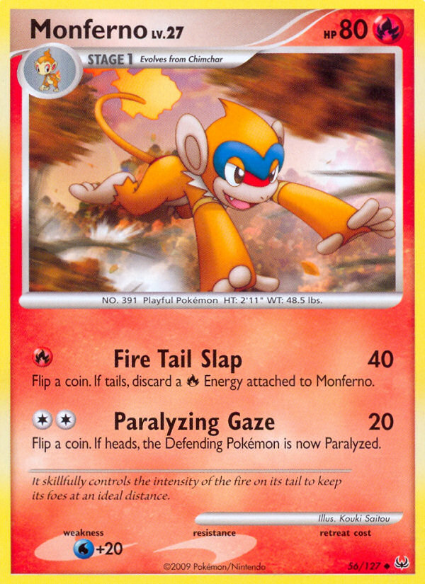 Monferno (56/127) [Platinum: Base Set] | Silver Goblin