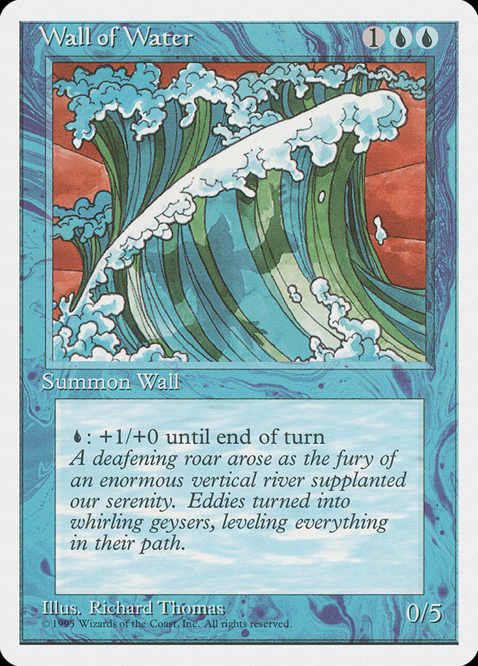 Wall of Water [Fourth Edition] | Silver Goblin