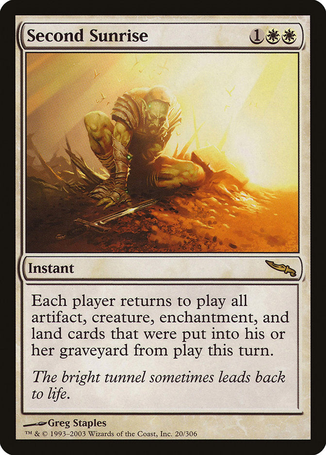 Second Sunrise [Mirrodin] | Silver Goblin