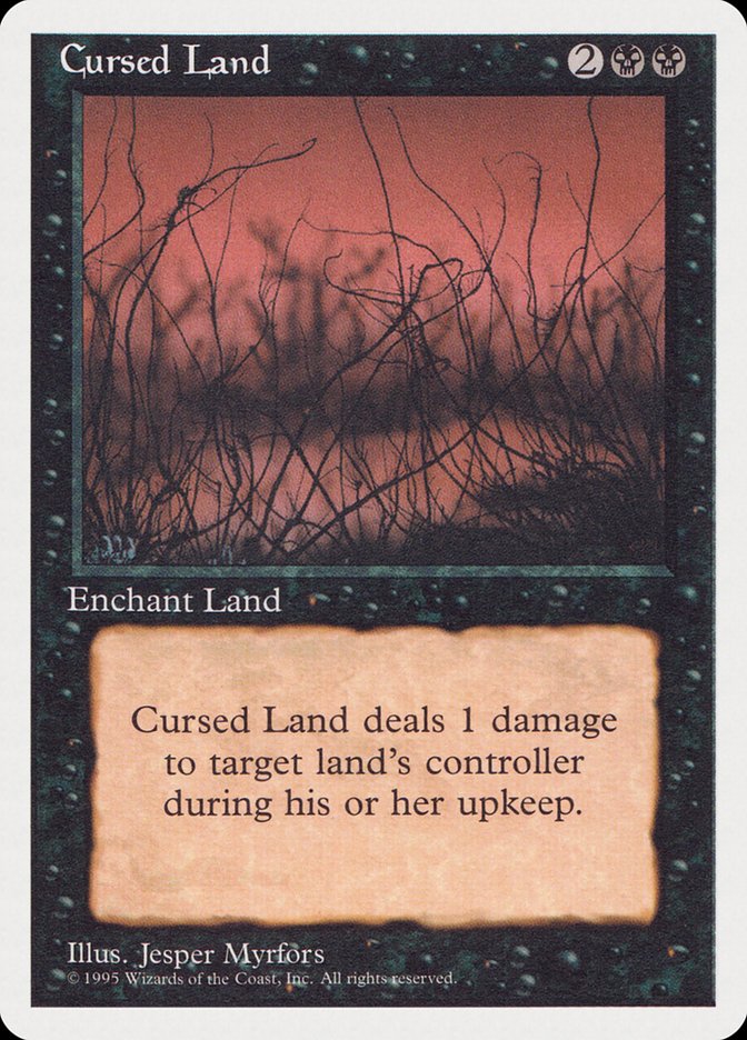 Cursed Land [Rivals Quick Start Set] | Silver Goblin