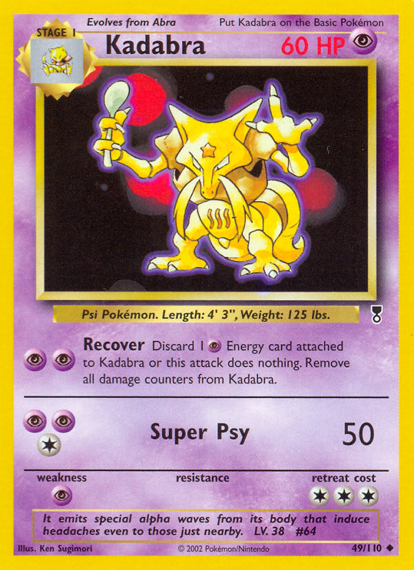 Kadabra (49/110) [Legendary Collection] | Silver Goblin