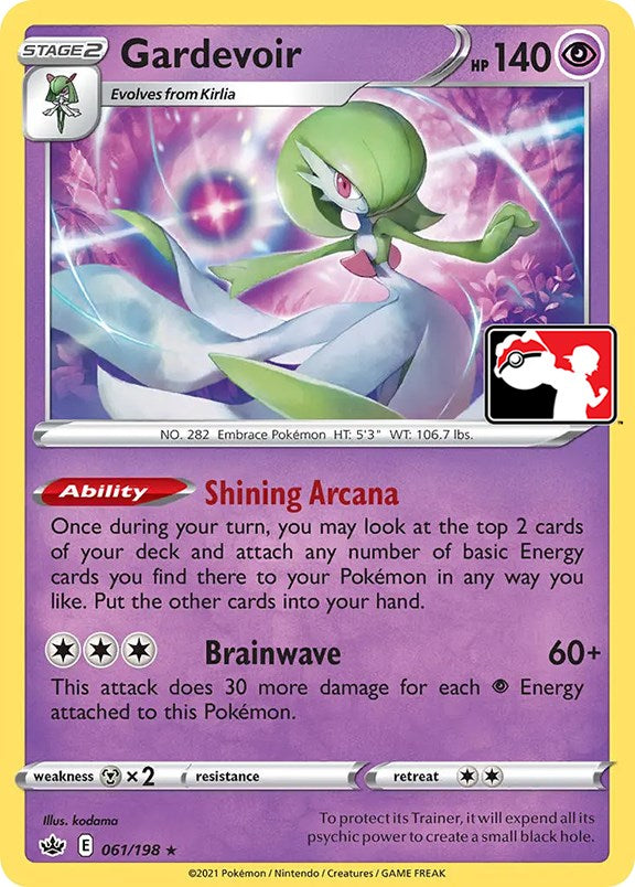 Gardevoir (061/198) [Prize Pack Series One] | Silver Goblin