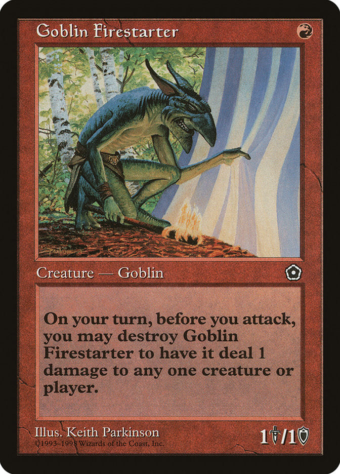 Goblin Firestarter [Portal Second Age] | Silver Goblin