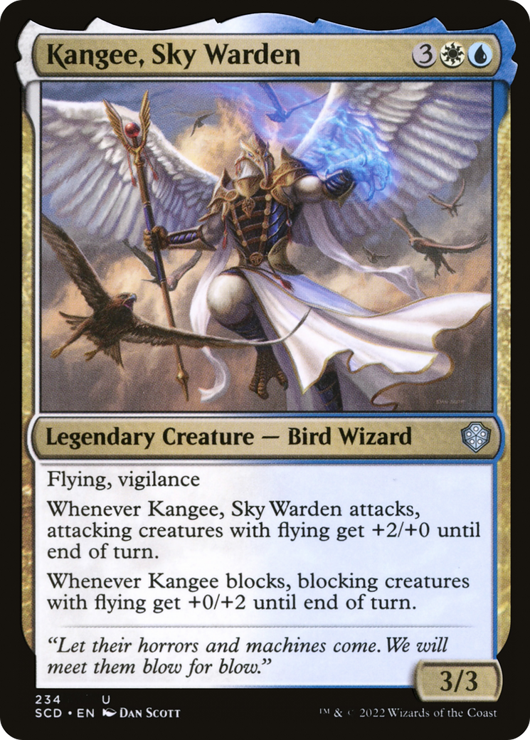 Kangee, Sky Warden [Starter Commander Decks] | Silver Goblin