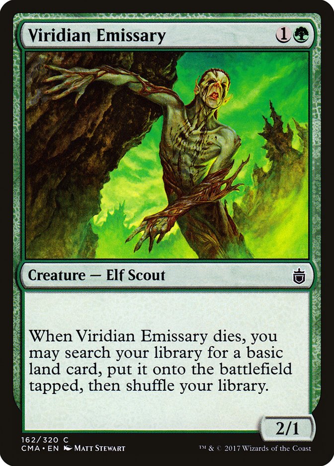 Viridian Emissary [Commander Anthology] | Silver Goblin