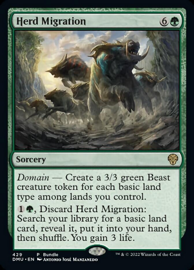 Herd Migration (Bundle) [Dominaria United] | Silver Goblin