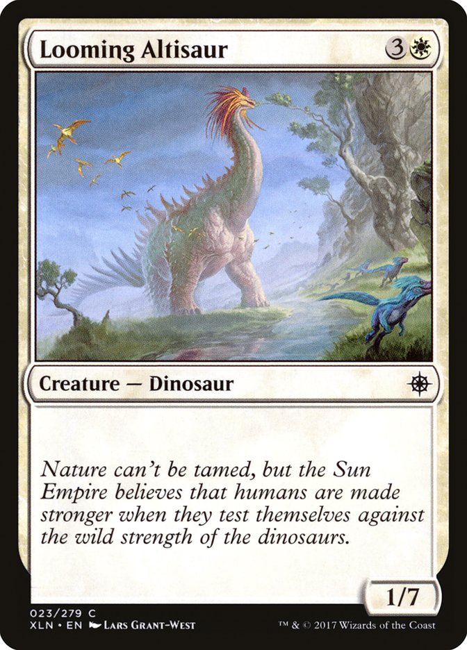 Looming Altisaur [Ixalan] | Silver Goblin