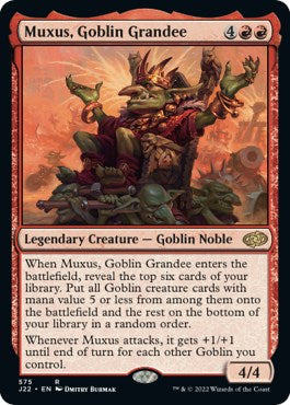 Muxus, Goblin Grandee [Jumpstart 2022] | Silver Goblin