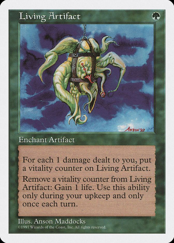 Living Artifact [Fifth Edition] | Silver Goblin