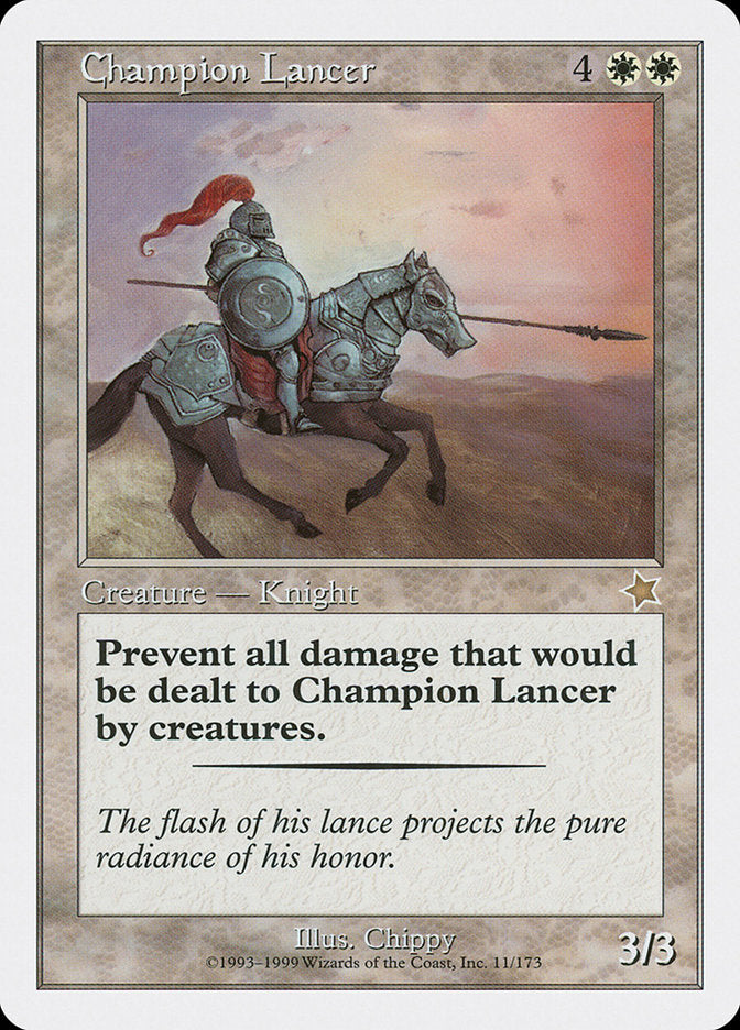 Champion Lancer [Starter 1999] | Silver Goblin