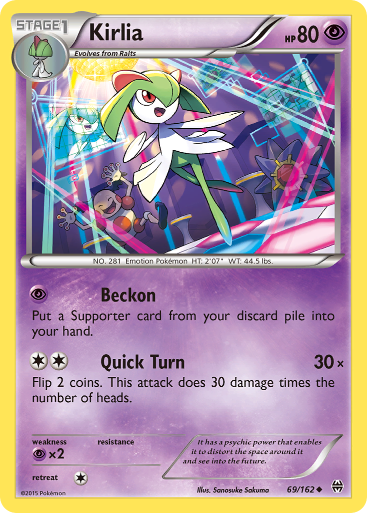 Kirlia (69/162) [XY: BREAKthrough] | Silver Goblin