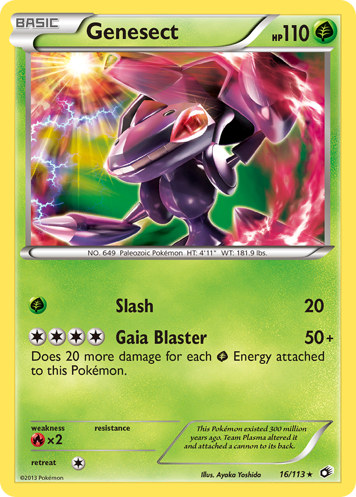 Genesect (16/113) [Black & White: Legendary Treasures] | Silver Goblin