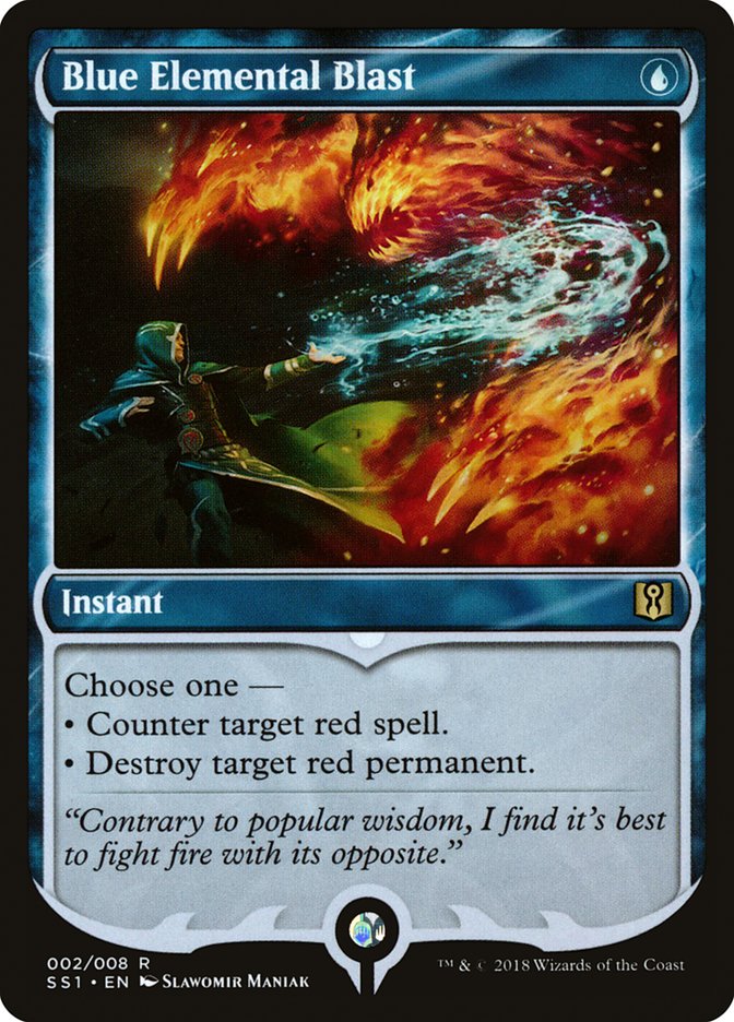 Blue Elemental Blast [Signature Spellbook: Jace] | Silver Goblin