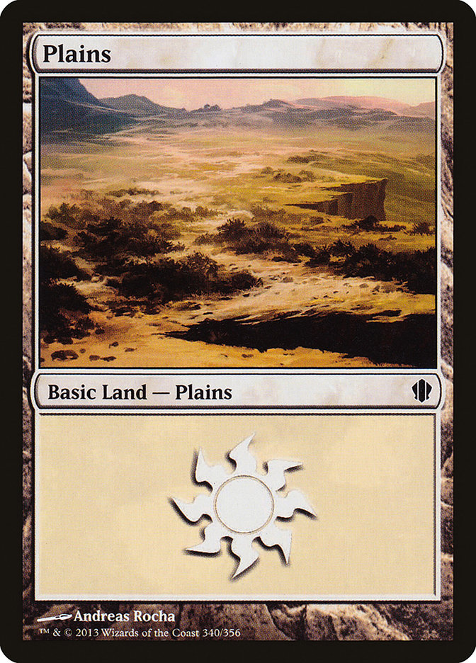 Plains (340) [Commander 2013] | Silver Goblin